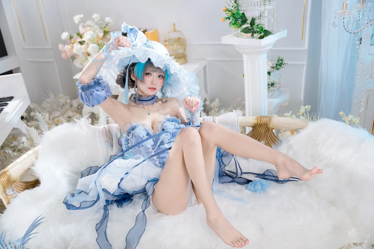 九柒喵 - No.020 柴郡 冰雪 [32P-166MB] tg@simisebaisi 【丝足阁】015.webp